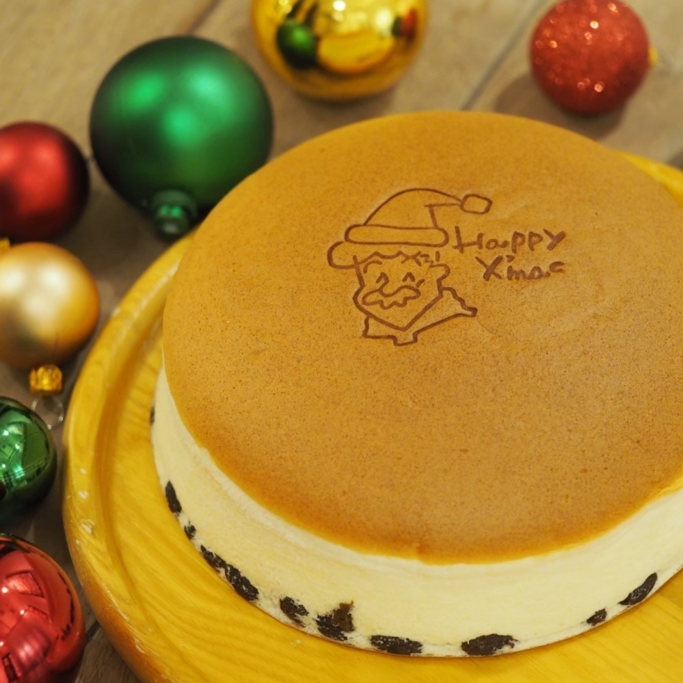 X'mas焼印チーズケーキ